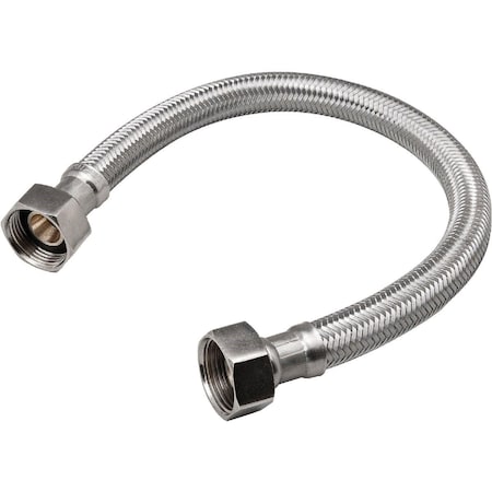 B & K 3/4 In. FIP X 3/4 In. FIP X 18 In. L Stainless Steel Water Heater Connector 496-221